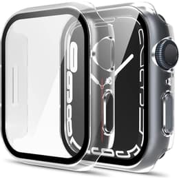 Coque Apple Watch Series 7 - 41 mm - Plastique - Transparent