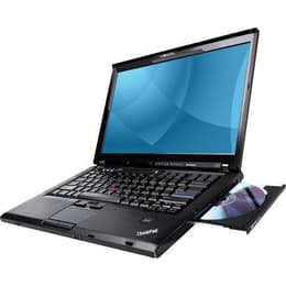 Lenovo ThinkPad T500 15" Core 2 2.4 GHz - SSD 64 Go - 4 Go AZERTY - Français