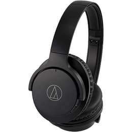 Casque réducteur de bruit filaire + sans fil avec micro Audio Technica ATH-ANC500BT - Noir
