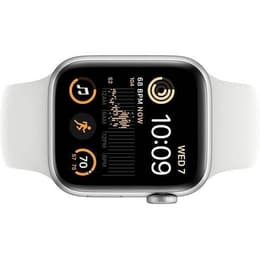 Apple Watch (Series SE) 2022 GPS + Cellular 40 mm - Aluminium Lumière stellaire - Boucle sport Argent