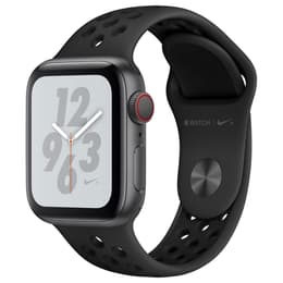 Apple Watch Series 4 (2018) GPS + Cellular 40 mm - Aluminium Space Gray - Bracelet sport Nike Black