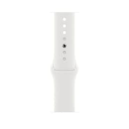 Apple Watch Series 8 (2022) GPS + Cellular 45 mm - Aluminium Minuit - Bracelet sport White