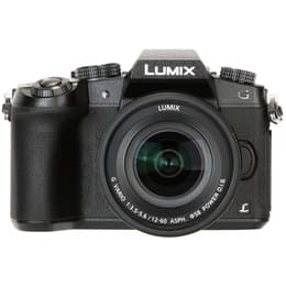Hybride Lumix DMC-G80 - Noir + Panasonic Lumix G Vario 12-60mm F3.5-5.6 ASPH Power OIS + Lumix G 25mm F1.7 ASPH f/3.5-5.6 + f/1.7