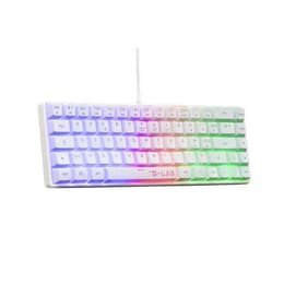 Clavier The G-Lab AZERTY Français Sans-fil rétroéclairé KEYZ-HYDROGEN-W/FR