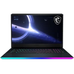 MSI GE76 Raider Deluxe Edition 12UHS 17" Core i9 2.5 GHz - SSD 1 TB - 64 Go - NVIDIA GeForce RTX 3080 Ti AZERTY - Français