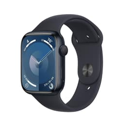 Apple Watch () 2023 GPS 45 mm - Aluminium Minuit - Bracelet sport Midnight