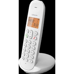 Téléphone fixe DECT Sans fil Iloa 150 Solo Mains libres Blanc Logicom