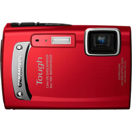 Compact Olympus Tough TG-310 - Rouge + Objectif OLYMPUS WIDE OPTICAL ZOOM 28–102 mm F3.9–5.9