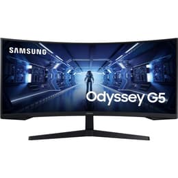 Écran 34" LCD ultrawide dual quad hdtv Samsung LC34G55TWWPXEN
