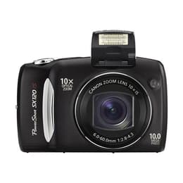 Compact Canon PowerShot SX120 IS - Noir + Objectif Canon Zoom Lens 6.0–60 mm f/2.8–4.3