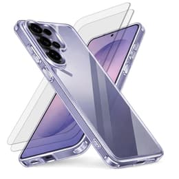 Coque Galaxy S26 Ultra et 2 écrans de protection - TPU - Transparent