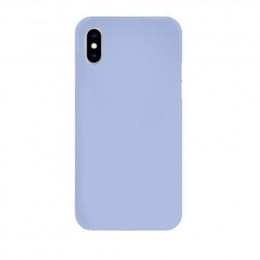 Coque iPhone X/XS - Silicone - Violet