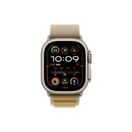 Apple Watch Ultra 2 (2023) GPS + Cellular 49 mm - Titane Titane naturel