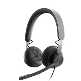 Casque réducteur de bruit filaire avec micro Logitech Zone Wired - Noir