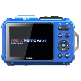 Compact PixPro WPZ2 - Bleu + Kodak PixPro Zoom Optique x4 Wide 27-106mm f/3.0-6.6 f/3.0-6.6