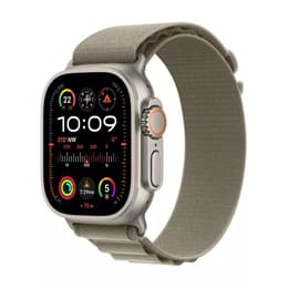 Apple Watch (Ultra) 2023 GPS + Cellular 49 mm - Titane Gris - Boucle Trail Gris