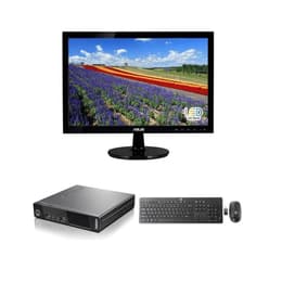 Lenovo ThinkCentre M83 Tiny 19" Core i7 2 GHz - SSD 256 Go - 8 Go QWERTY