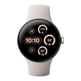 Montre Google Cardio GPS Pixel Watch 3 - Argent