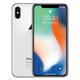 iPhone X 64 Go - Argent - Débloqué