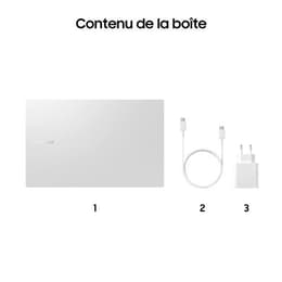 Samsung Galaxy Book 15" Core Ultra 7 4.8 GHz - SSD 512 Go - 16 Go AZERTY - Français