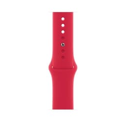 Apple Watch Series 8 (2022) GPS + Cellular 41 mm - Aluminium Red - Bracelet sport Rouge