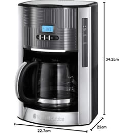 Cafetière Sans capsules Russell Hobbs 25270-56 1,5000L - Noir
