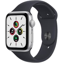 Apple Watch (Series 6) 2020 GPS 40 mm - Aluminium Argent - Boucle sport Noir