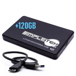 Disque dur externe Simpletek Caddy - SSD 120 Go USB-A