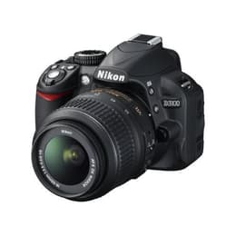 Reflex D3100 - Noir + Nikon Nikkor AF-S DX 18-55mm f/3.5-5.6 G VR f/3.5-5.6