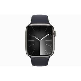 Apple Watch Series 9 (2023) GPS + Cellular 45 mm - Acier inoxydable Graphite