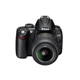 Reflex - Nikon D5000 Noir Canon AF-S DX Nikkor 18-55mm f/3.5-5.6G VR + AF-S DX Nikkor 55-200mm f/4-5.6G ED VR