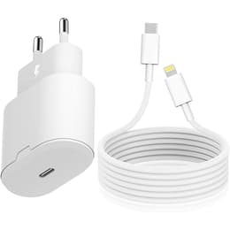 Câble et Prise Murale (USB-C + Lightning) 25 - Evetane