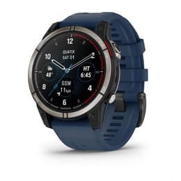 Montre Garmin Cardio GPS Quarix 7 - Bleu