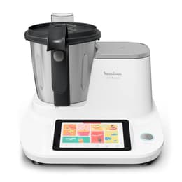 Robot cuiseur Moulinex click and cook 2L -Blanc