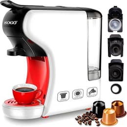 Cafetière expresso combiné Sogo CAF-SS-5675 de 1450 W L - Blanc