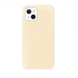 Coque iPhone 13 mini - Silicone - Beige