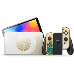 Switch OLED 64Go - Or - Edition limitée The Legend Of Zelda Tears Of The Kingdom