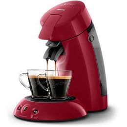 Expresso à capsules Compatible Senseo Philips HD6554/91 L - Rouge