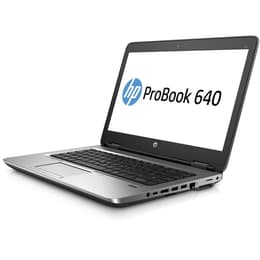 HP ProBook 640 G2 14" Core i3 2.3 GHz - SSD 128 Go RAM 8 Go QWERTZ - Allemand