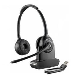 Casque réducteur de bruit sans fil avec micro Plantronics Savi W420-M - Noir