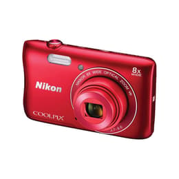 Compact - Nikon Coolpix S3700 - Rouge