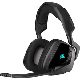 Casque réducteur de bruit gaming sans fil avec micro Corsair Void RGB Elite Wireless - Noir