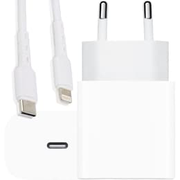 Câble et Prise Murale (USB-C + Lightning) 20W - WTK
