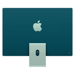 iMac 24" (2021) Apple M1 avec CPU 8 cœurs GPU 8 cœurs - 512 Go SSD - 16 GB QWERTY - Anglais Verre standard