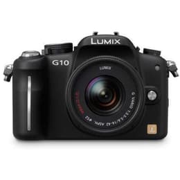 Lumix DMC-G10 - Noir + Panasonic Lumix G Vario 14-42 mm f/3.5-5.6 II ASPH. MEGA O.I.S f/3.5-5.6