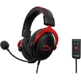 Casque réducteur de bruit gaming sans fil avec micro Hyperx Cloud II - Noir