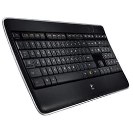 Clavier Logitech QWERTY Anglais (US) Sans-fil rétroéclairé Illuminated K800