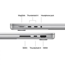 MacBook Pro 14" (2025) - Apple M5 avec CPU 10 cœurs et GPU 10 cœurs - 24Go RAM - SSD 1000Go - Écran standard - AZERTY - Français