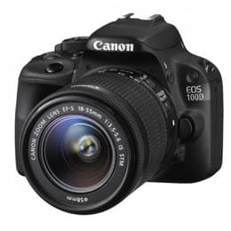 Reflex - Canon EOS 100D - noir + Objectif EF-S 18-135mm f/3.5-5.6 IS STM
