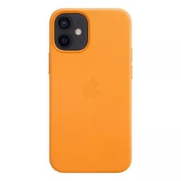 Coque en cuir Apple iPhone 12 mini - Magsafe - Cuir Pavot de Californie